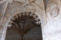 Archways in an old monastery in Portugal