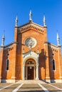 Arcitecture of catholic church Parrocchia di San Lorenzo in Arcade