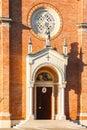 Arcitecture of catholic church Parrocchia di San Lorenzo in Arcade