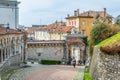 Arco Bollani marking an entrance to the castle of Udine, Italy....IMAGE