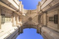 Arco da Rua Augusta, a triumphal arch on Rua Augusta in Lisbon, Portugal. Beautiful stone gate with gallery and historic building Royalty Free Stock Photo