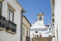 Arco da vila gateway leading to old town of Faro, Portugal Royalty Free Stock Photo