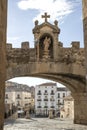 Arco de la Estrella is the main entrance gate to the Monumental City of CÃÂ¡ceres. It joins the Plaza Mayor with the Plaza de Santa