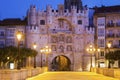 Arco de Santa Maria in Burgos Royalty Free Stock Photo