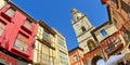 Arco del Reloj, Clock Tower, 17th Century Clock Tower, Puerta del Mercado, Old Town, Toro, Zamora, Castilla y LeÃ³n, Spain, Europe