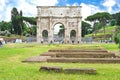 Arco di Constantino in Rome, It Royalty Free Stock Photo