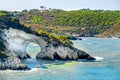 Arco di San Felice San Felice arc in Gargano - San Felice bay