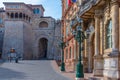 Arco Etrusco in the old town of Perugia in Italy Royalty Free Stock Photo