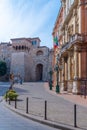 Arco Etrusco in the old town of Perugia in Italy Royalty Free Stock Photo