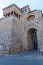 Arco Etrusco in the old town of Perugia in Italy Royalty Free Stock Photo