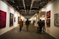 ARCOmadrid contemporary art fair begins its 33rd edition. Madri Royalty Free Stock Photo