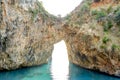 Arcomagno Beach on the Coast of the Cedars, Tyrrhenian Sea, Ital