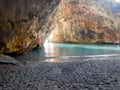 Arcomagno Beach on the Coast of the Cedars, Tyrrhenian Sea, Ital