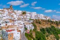 Arcos de la Frontera, one of famous pueblos blancos, in Spain