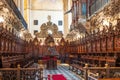 Choir at Minor Basilica of Santa Maria (Basilica de Santa Maria de la Asuncion) - Arcos de la Frontera, Cadiz, Spain