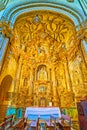 The Altar del Rosario in Minor Basilica of Arcos, Spain