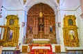 The prayer hall of San Agustin Church of Arcos, Spain