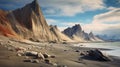 Arctic Badlands: A Photorealistic Fantasy Of A Desert Beach