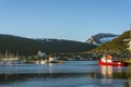 The Arctic Cathedral in Tromso, Norway Royalty Free Stock Photo