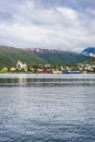 The Arctic Cathedral in Tromso, Norway Royalty Free Stock Photo