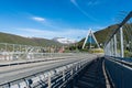 The Arctic Cathedral in Tromso, Norway Royalty Free Stock Photo