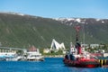 The Arctic Cathedral in Tromso, Norway Royalty Free Stock Photo