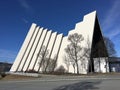 The arctic cathedral, Norway. Royalty Free Stock Photo