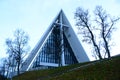 Arctic Cathedral, Tromso, Norway Royalty Free Stock Photo