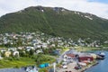 The Arctic Cathedral in Tromso, Norway Royalty Free Stock Photo