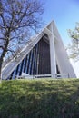 The Arctic Cathedral in Tromso, Norway Royalty Free Stock Photo