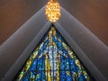 Arctic Cathedral (Ishavskatedralen), interior Royalty Free Stock Photo