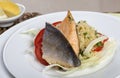 Arctic Char on Couscous and Fennel