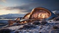 Arctic Elegance: Parametric Ski Cabin in Icelandic Splendor