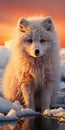 Arctic White Fox: A Stunning Blend Of Realism And Imagination