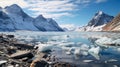 Arctic Glacier: Stunning Uhd Image Of A Beachside In The Tundra