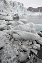 Arctic glaciers melting - Spitsbergen Royalty Free Stock Photo