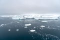 Arctic Icebergs Greenland in the arctic sea Royalty Free Stock Photo