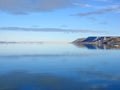 Arctic Island, sky and sea