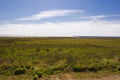 Arctic lakes and tundra above the Arctic Circle