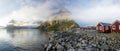 Arctic landscape- Hamnoy, Lofoten Islands IV Royalty Free Stock Photo