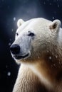 The Arctic Majesty: A Captivatingly Detailed and Beautifully Lit Portrait of a Polar Bear Generative AI