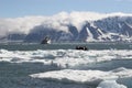 Arctic Ocean - people on boat