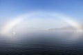 Arctic rainbow in Svalbard