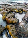 Arctic rocks and the sea Royalty Free Stock Photo