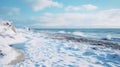 Arctic Snowy Scene Leading To The Ocean - Panasonic Lumix S Pro 50mm F14