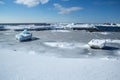 Arctic spring in south Spitsbergen Royalty Free Stock Photo