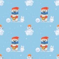 Arctic Tales seamless patterns