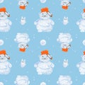 Arctic Tales seamless patterns