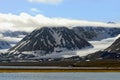 Arctic Tundra Landscape in Spitzb Royalty Free Stock Photo