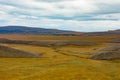 Arctic Tundra Landscpe Yukon Territory YT Canada Royalty Free Stock Photo